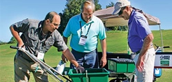 Photo of a product demo