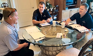 Photo of a one-on-one meeting