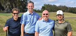 Photo of golf outing participants